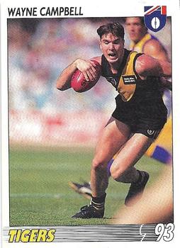 1993 Select AFL #44 Wayne Campbell Front